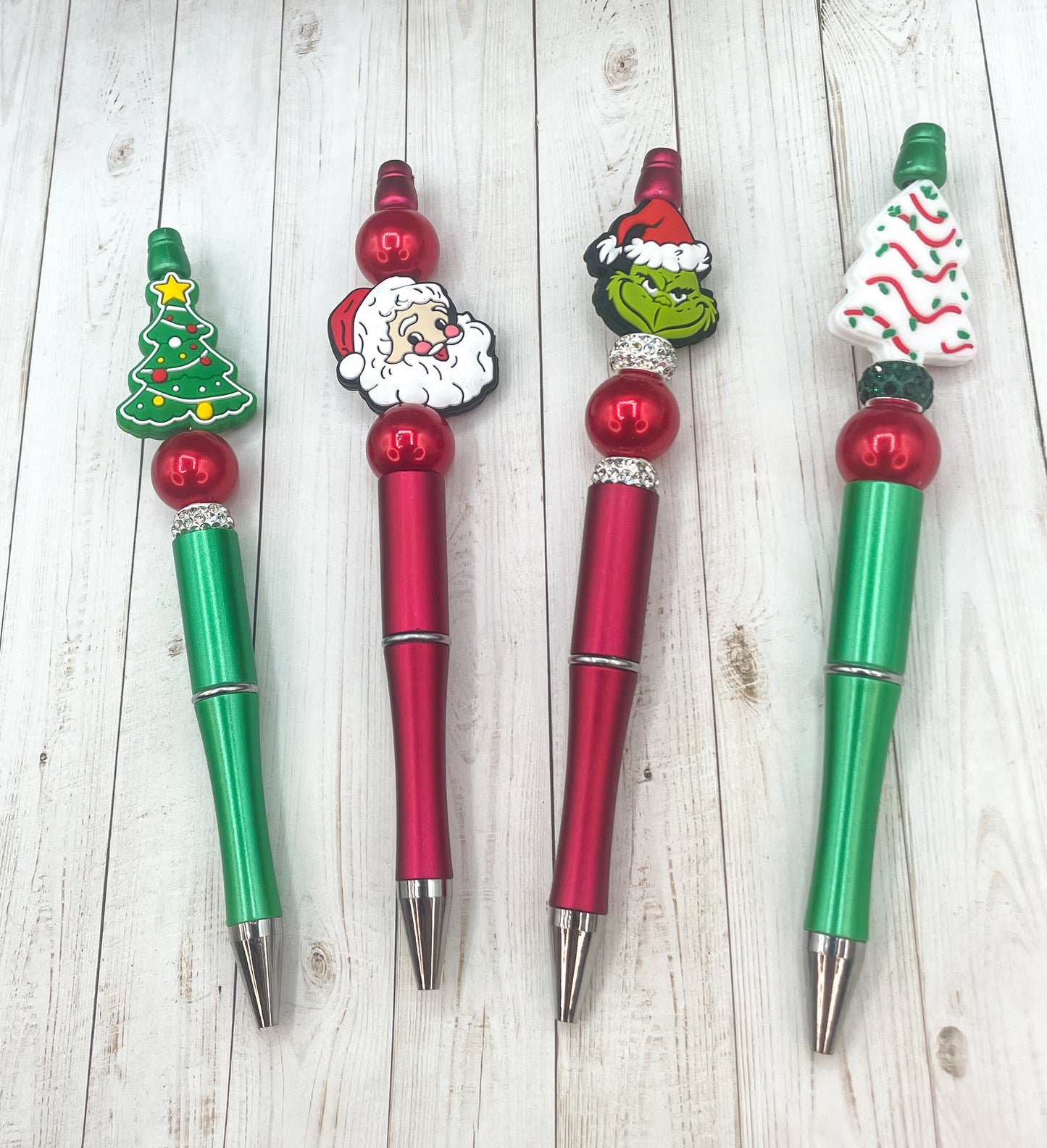 Christmas Beaded Pens