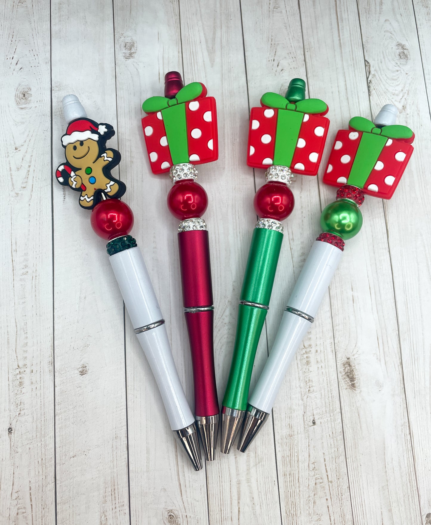 Christmas Beaded Pens