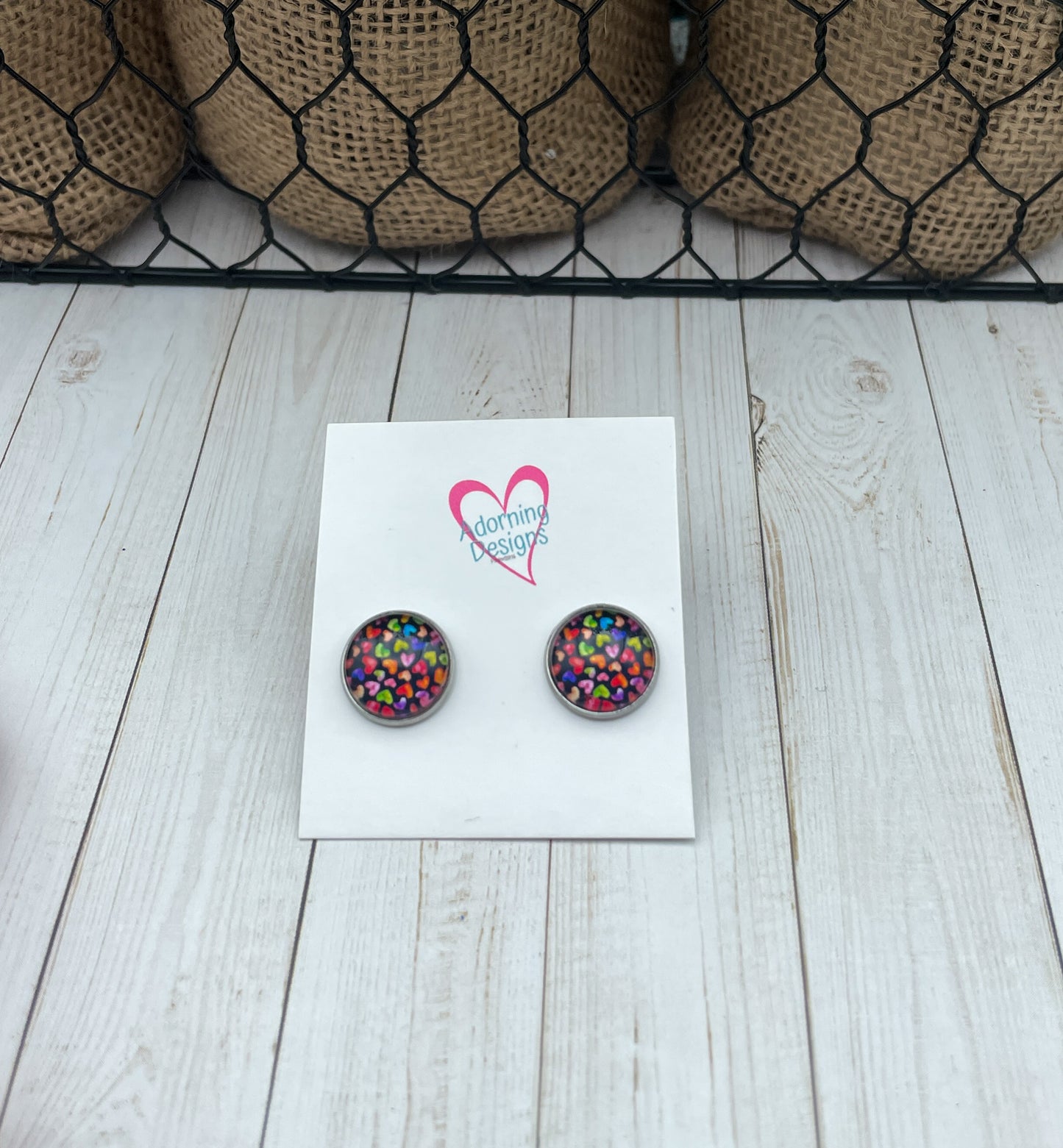 Colorful Hearts Set