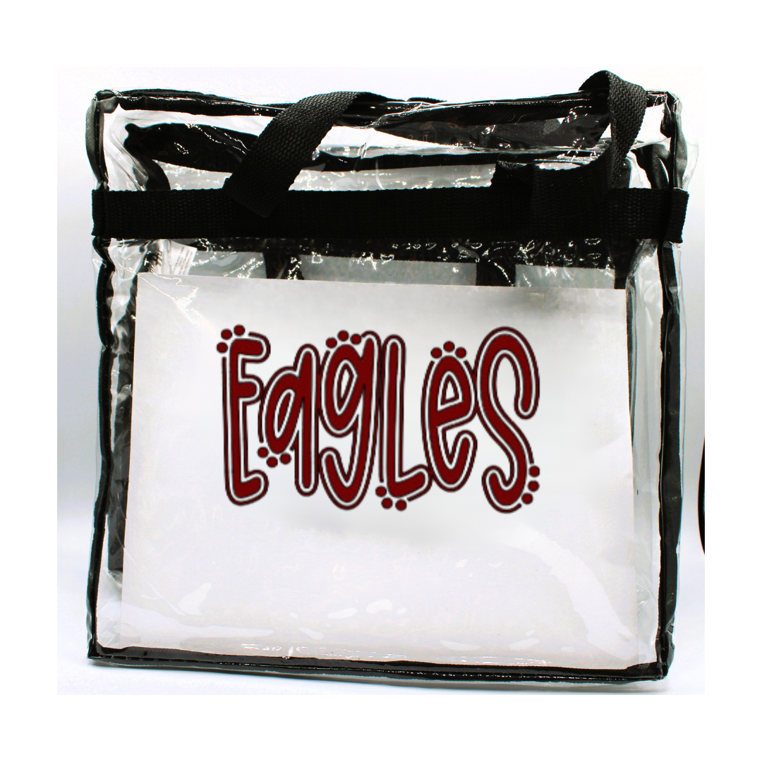 Clear Stadium Tote Bag