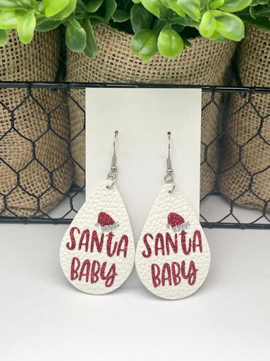 Santa Baby Dangles