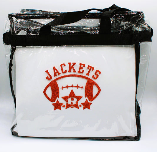 Clear Stadium Tote Bag