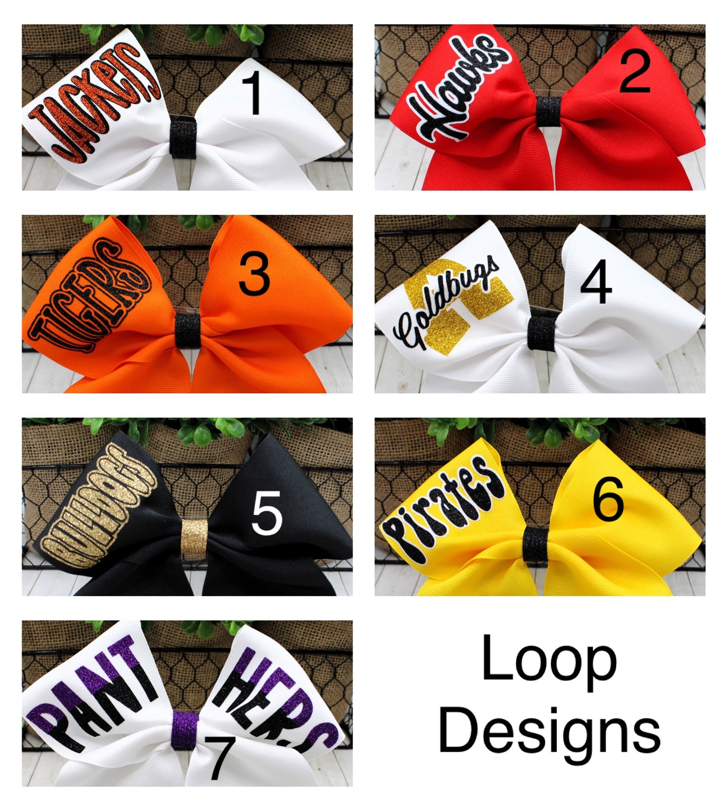 Custom Cheer Style Bow